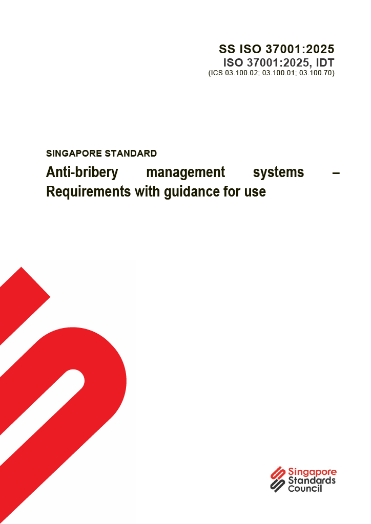 Cover image of SS ISO 37001